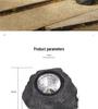 Solar LED Spotlight Outdoor Garden Lawn Decoration with Light Control