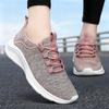Women's shoes autumn new soft-soled sports shoes comfortable and breathable mesh shoes lace-up running shoes shallow mouth wear-resistant casual shoes