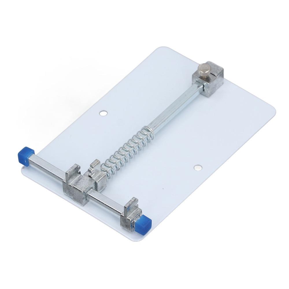 Universal Jig Fixture Clamp 12 x 8cm Motherboard Circuit Board Holder for IC Grooves Soldering