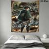 Attack Titan Wall Tapestry Tapestry Background Cloth Wallmounted Background Wall Hanging Cloth Christmas Gift Background Cloth