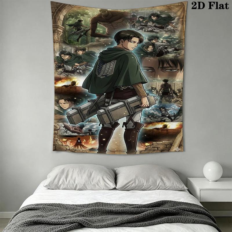 Attack Titan Wall Tapestry Tapestry Background Cloth Wallmounted Background Wall Hanging Cloth Christmas Gift Background Cloth