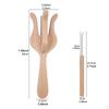 Wooden Knitting Fork and Needle,DIY Weaving Braiding Multipurpose Sturdy Double Head Lucet