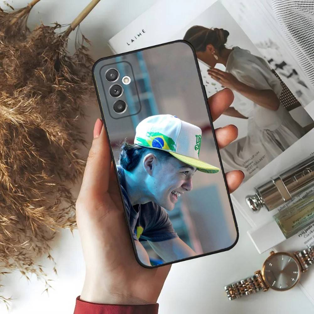 Javon Walton Actor Phone Case For Samsung S24,23,22,30,21,10,9,Ultra,Plus,Lite,FE,5G Black Soft Case Samsung S21 s305G