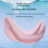 Ergonomic Memory Foam Waist Lumbar Support Pillow for Sleeping and Flat Lying Mat