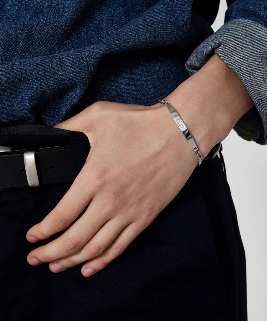 Maz 1142 Half Bangle Chain Bracelet