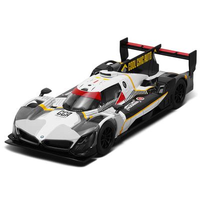 1/24 BMW M Hybrid V8 Super Racing Metalowy Odlew Stopowy Model Samochodu Dźwięk i Światło Klasyczny Modny Kolekcjonerski Ozdoby Prezent Dla Chłopców