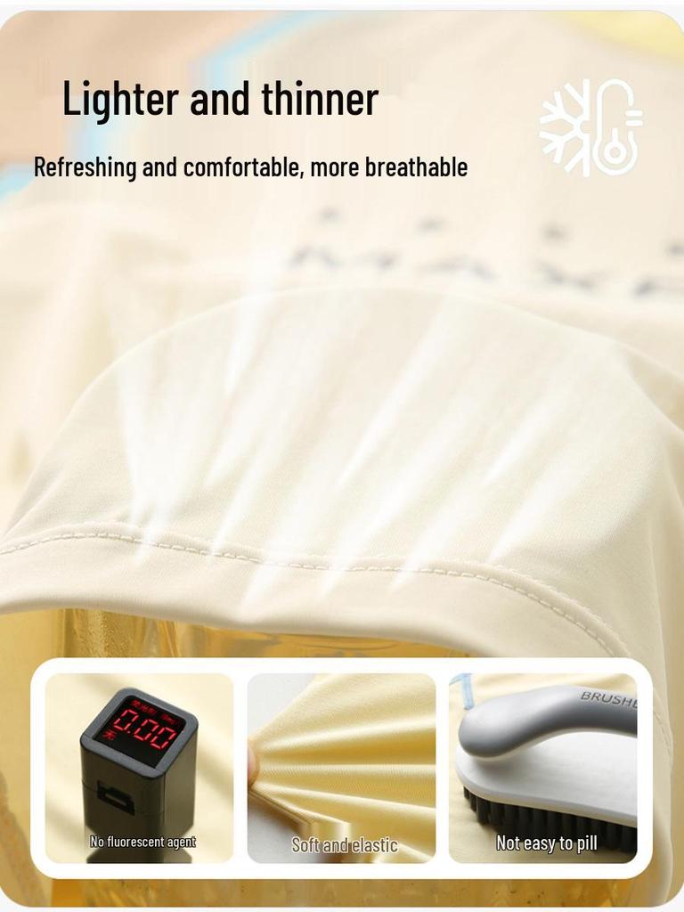Ice Silk Boys' Quick-Dry Summer T-Shirt - Cooling, UV50+ Sun Protection, Short Sleeve for Kids, Sport & Outdoor Wear