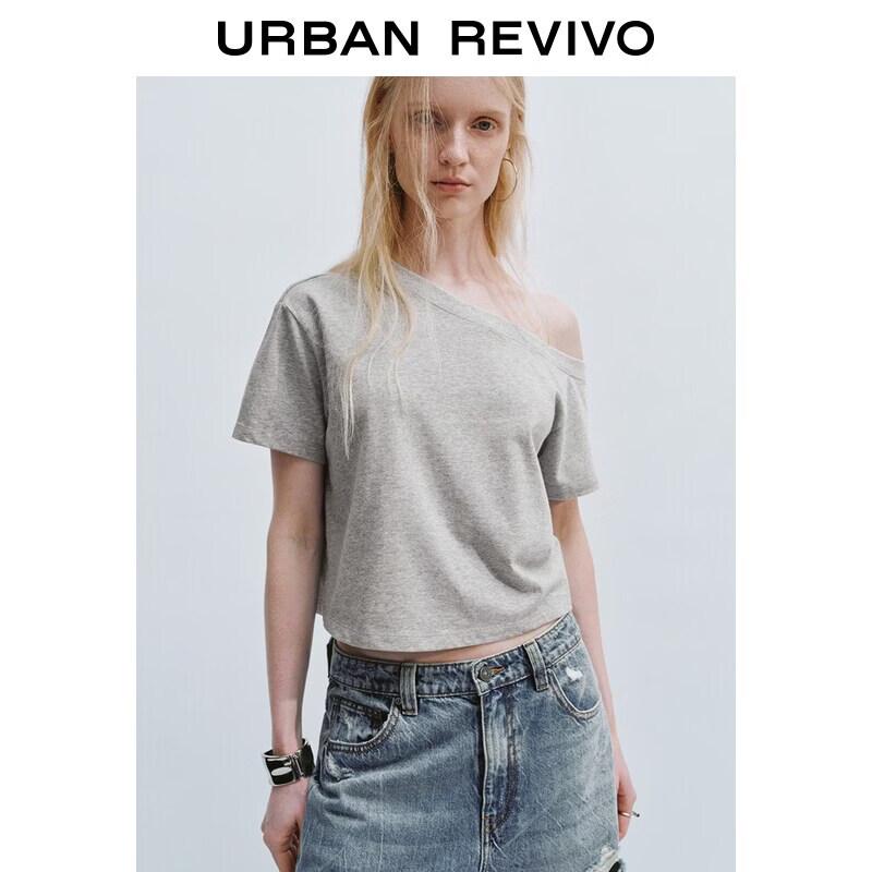 UR2026 Women s Asymmetrical Neck T-Shirt M