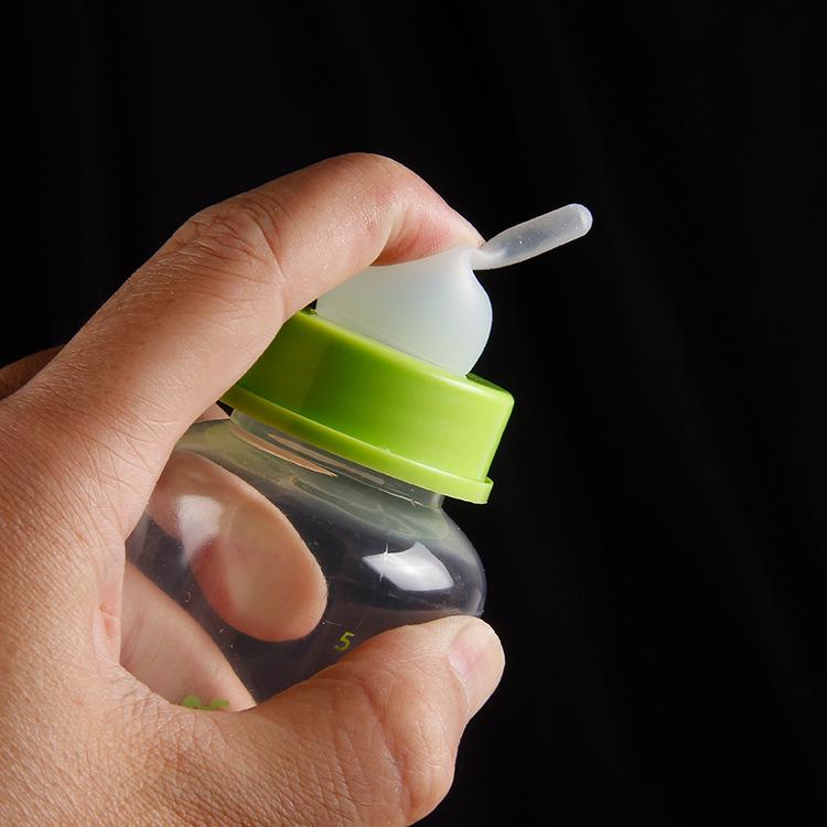 "Pet Milk Bottle Set: Four-Piece for Newborn Puppies & Kittens"