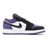 New JORDAN 1 Low Court Purple GS 553560-125