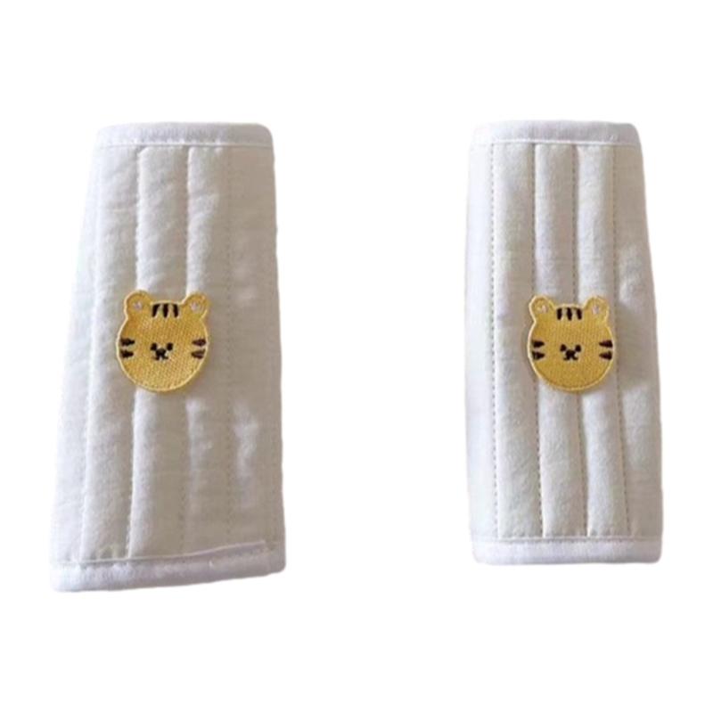 

Car Stroller Seat Belt Strap Cover Cushion Shoulder Strap Pad Seatbelt Protector Pads with Animal Pattern for SUV Truck