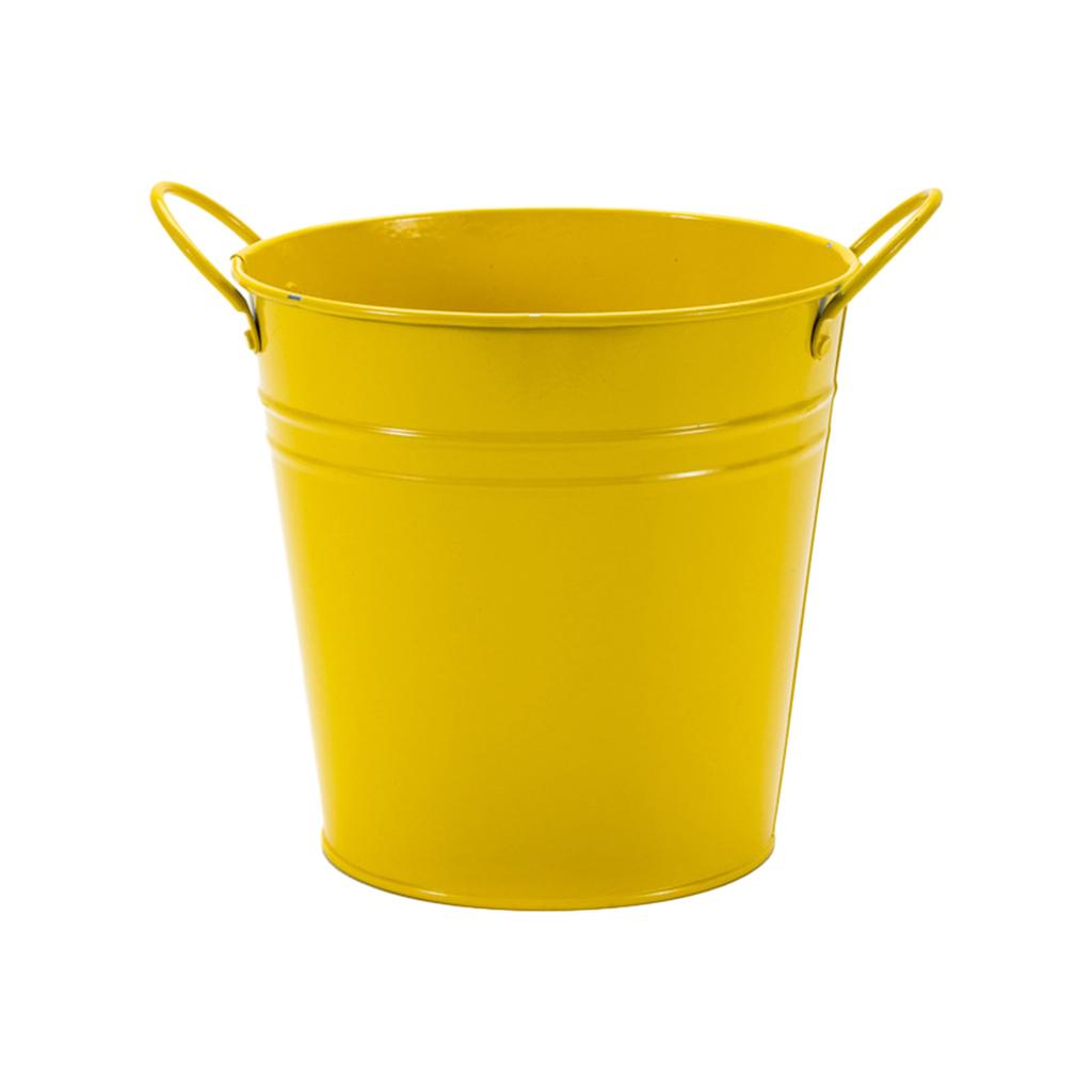 Flower Pots Planters Bucket Binaural Plant Basket Storage Container Fence Basket for Balconys Garden Home Indoor Outdoor