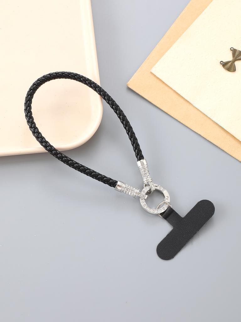 Creative New PU Leather Rope Mobile Phone Hanging Rope Neck Hanging Rope Hand Rope Mobile Phone Chain Hanging Decoration