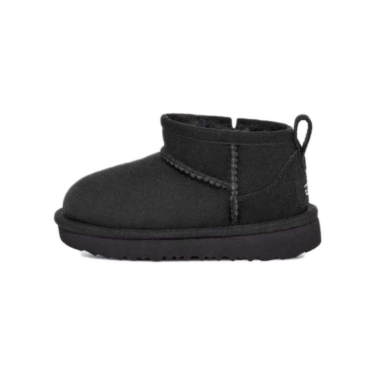

Ботинки UGG Classic Ultra Mini, черные (ребенок, начинающий ходить) Детские кроссовки 1130750T-BLK 27.5