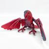 3D Printed Cute Pet Colourful Parrots Toy Joint Movable Simulation Animal Bird Model Home Decor Ornaments Kids Collection Gift