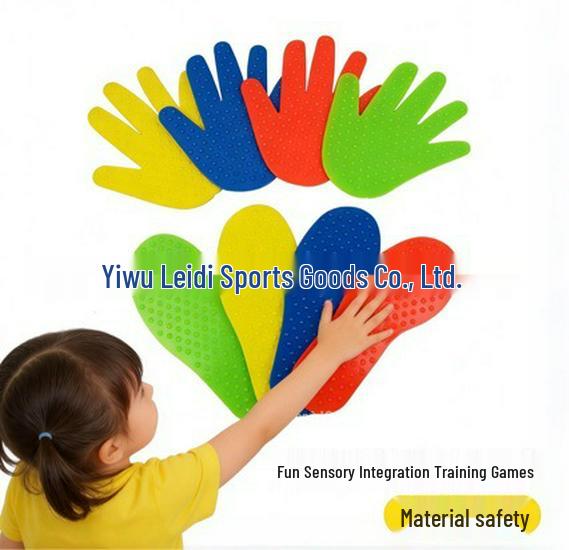 

Cross-Border Sensory Hand & Footprint Massage Training Set for Kids 1 Pair Blue Handprints