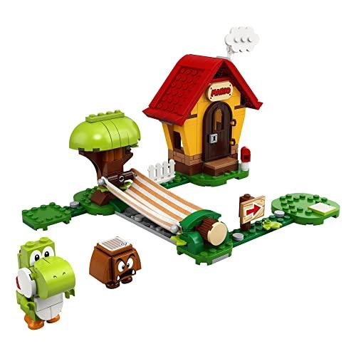 LEGO Super Mario Yoshi and Mario House 71367, Toy, Video Game, House, for Boys and Girls, Ages 6 and Up