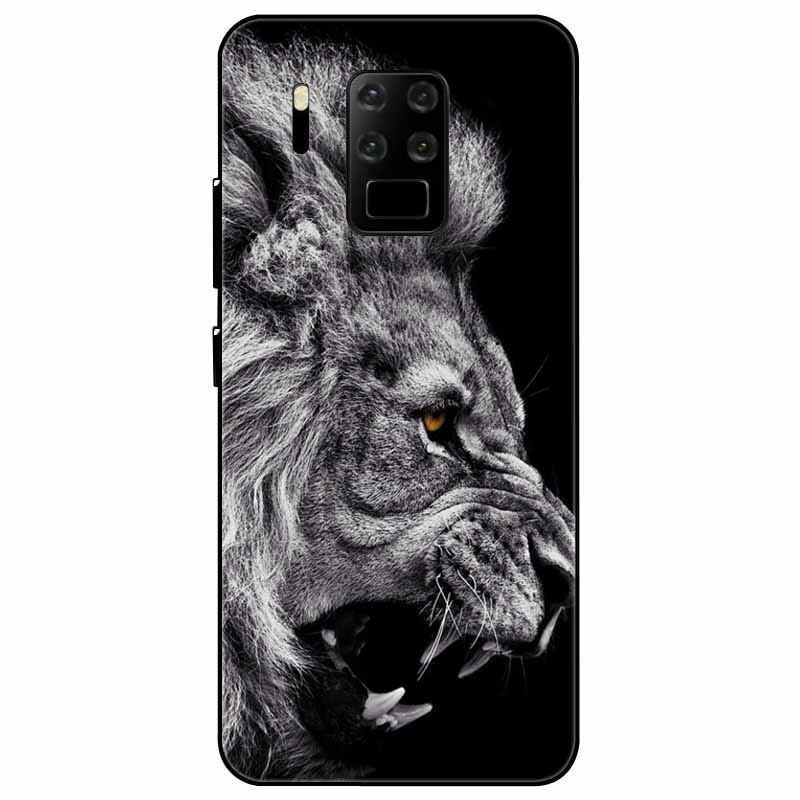 For OUKITEL C18 Pro C21 C21Pro Case Silicone Black Soft Protector Funda Capa for OUKITEL C21 Pro C18 Pro Cover TPU Cartoon Cover