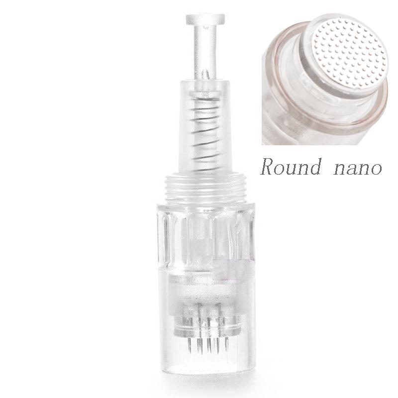 Titanium Alloy Micro-needling Device for Permanent Makeup and Eyelash Growth, with Nano Silicone Crystal Electric Needle Head