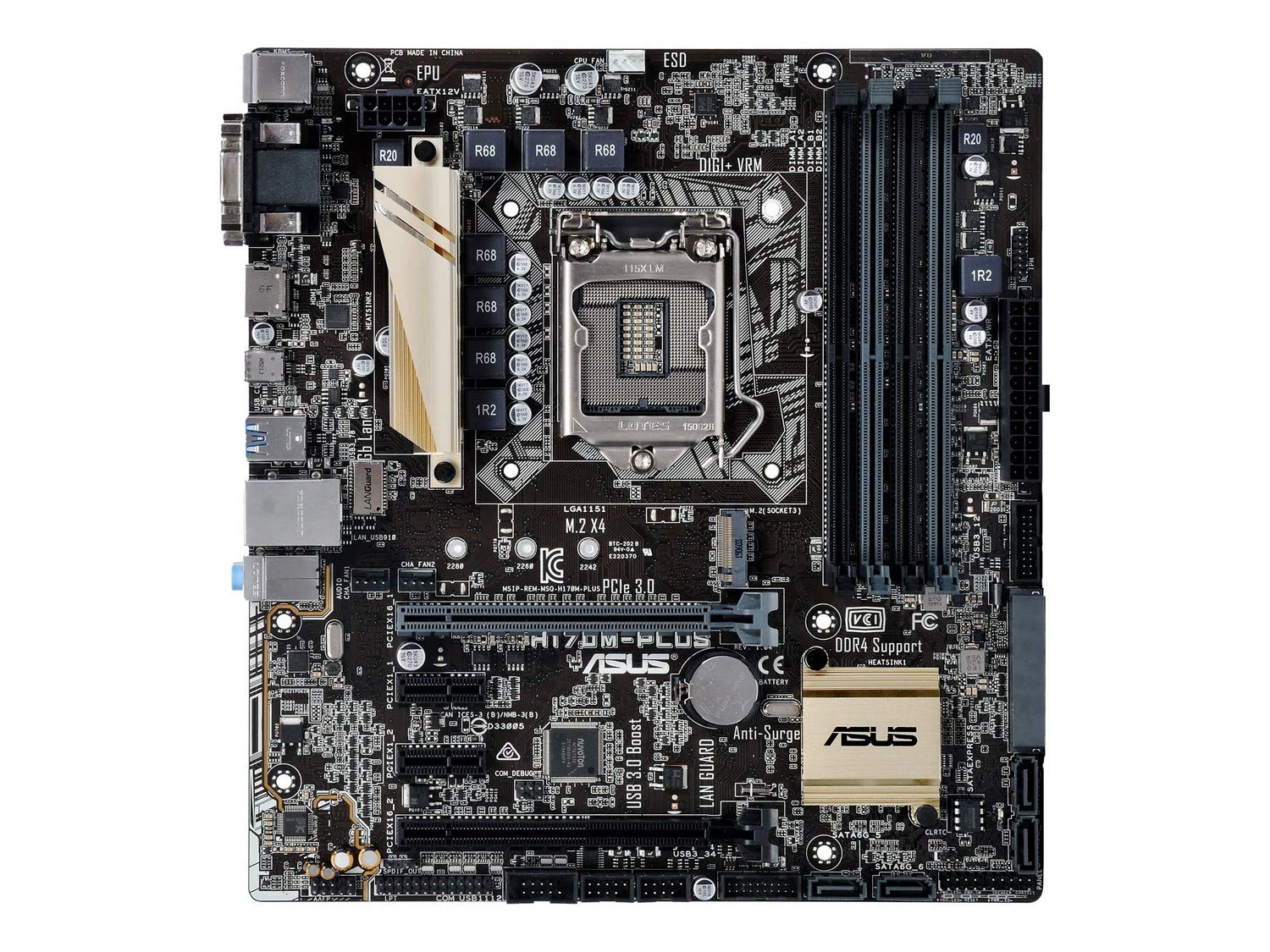 

ASUS H170M-PLUS