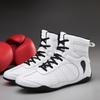 Spring and Summer New Men's and Women's Indoor Sports Shoes High-top Boxing Shoes Ring Training Shoes Fighting Shoes Wrestling Shoes