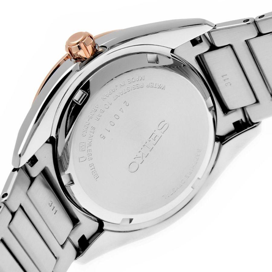 Seiko Presage Series Automatic Mechanical Movement Stainless Steel Strap Japanese and Korean Watch 39 Men's Watch White Dial SRP178J1