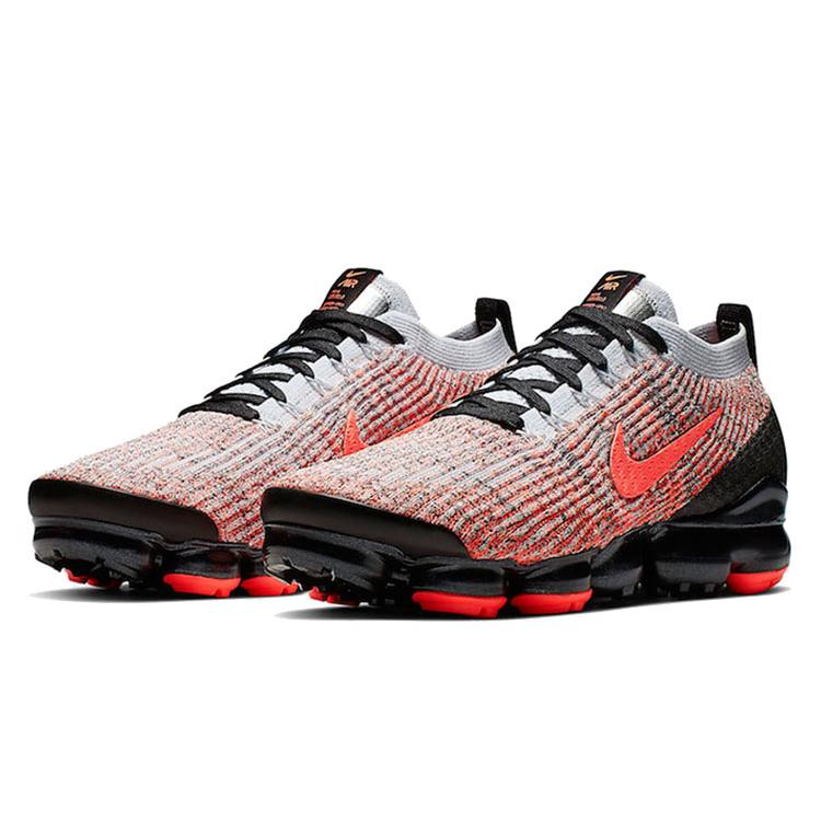 New Nike Air VaporMax Flyknit 3 Bright Mango Pure Platinum AJ6900-800