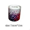 11M Length Waterproof Classroom Decoration Colorful Dots Trim Border Kitchen Bedroom Office