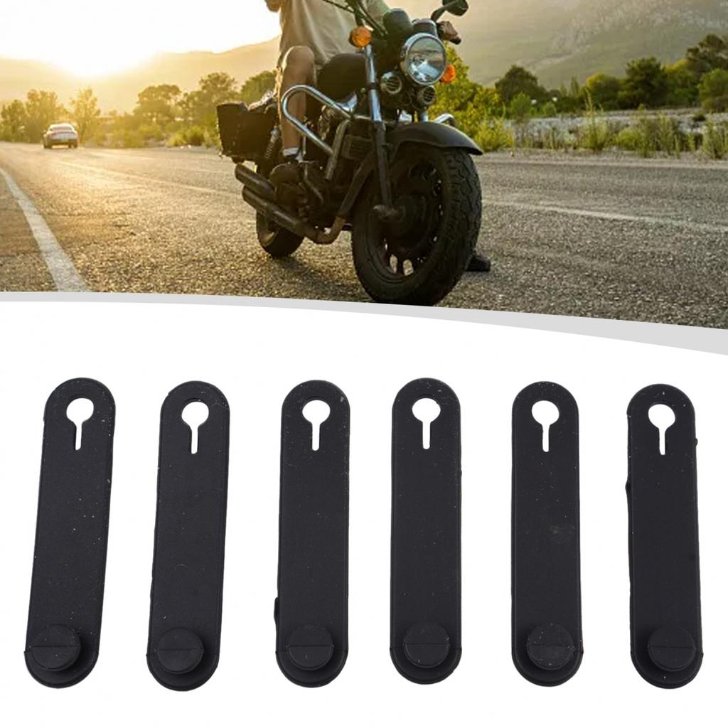 Wiring Rubber Securing Tie’s 6pc/set For Motorcycle Frame