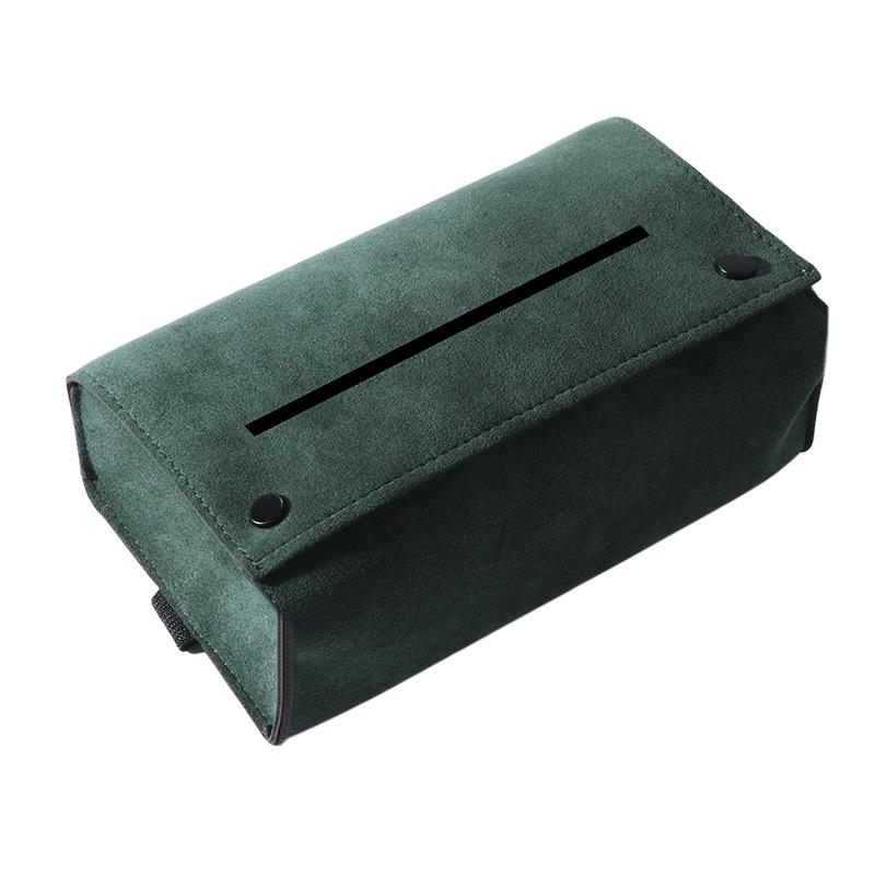 Alcantara Tissue Box for Tesla Screen, Console, & Seat Back