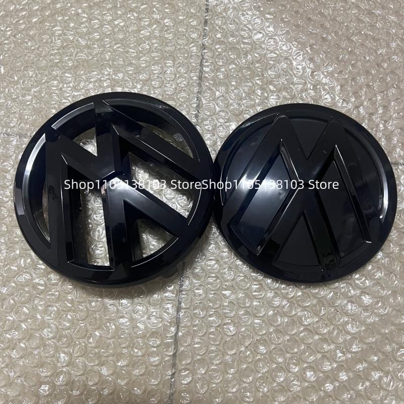 BIG1 2pcs Replacement Front and Rear part 135mm Front Emblem +130mm Rear Trunk for vw Caddy 2010 2011 2012 2014 2015  Lid Emblem Logo