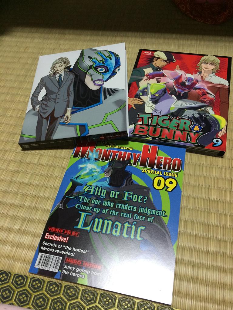 TIGER BUNNY 9 & (Limited Edition) <Final Volume> [Blu-ray]