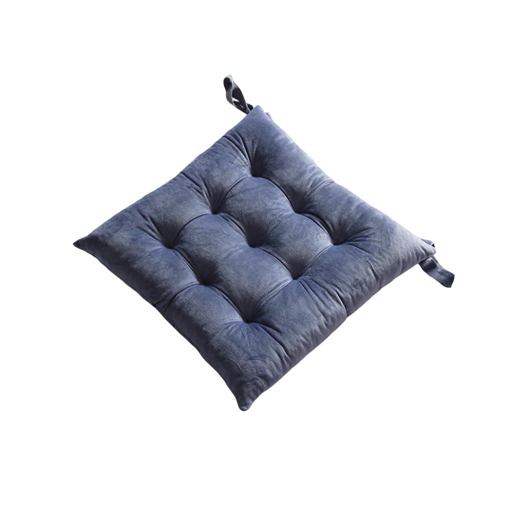 

Мягкие плюшевые подушки для стульев Corduroy Butt Pad с подкладкой из жемчужной шерсти для поддержки сиденья для столовой, офиса