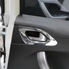 4Pcs/Set Inner Door Handle Cover Protection Trim Sticker for Peugeot 2008 2014 2015 2016 2017 2018 Accessories