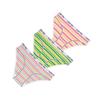 Women's Cotton Underwear Triangle Pants Low Waist Breathable Girls' and Students' Striped Underwear