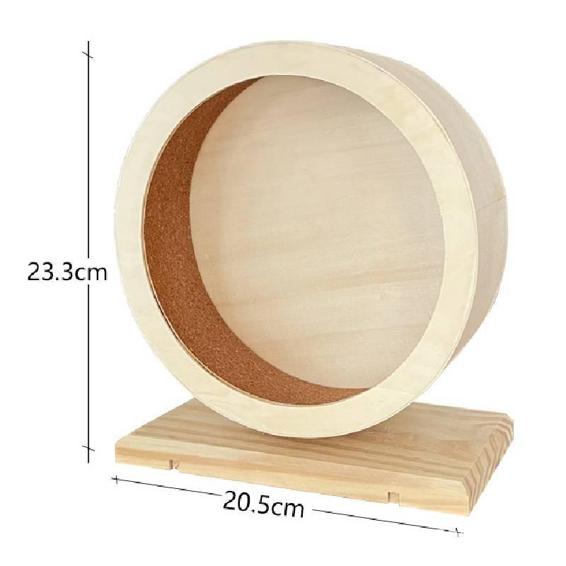 Levné Dřevěné Tiché Běhací Kolečko Pro Křečka Masivní Dřevo Tichý Exerciser Pro Všechna Roční Období