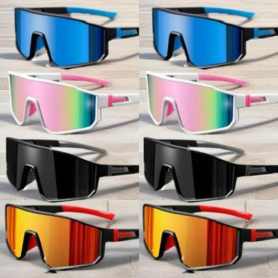 8 Stück Modische Outdoor Sportliche Radsport-Sonnenbrille für Coole Männer Frauen Brille Laufen Sport Fahren Rennrad Brillen UV400