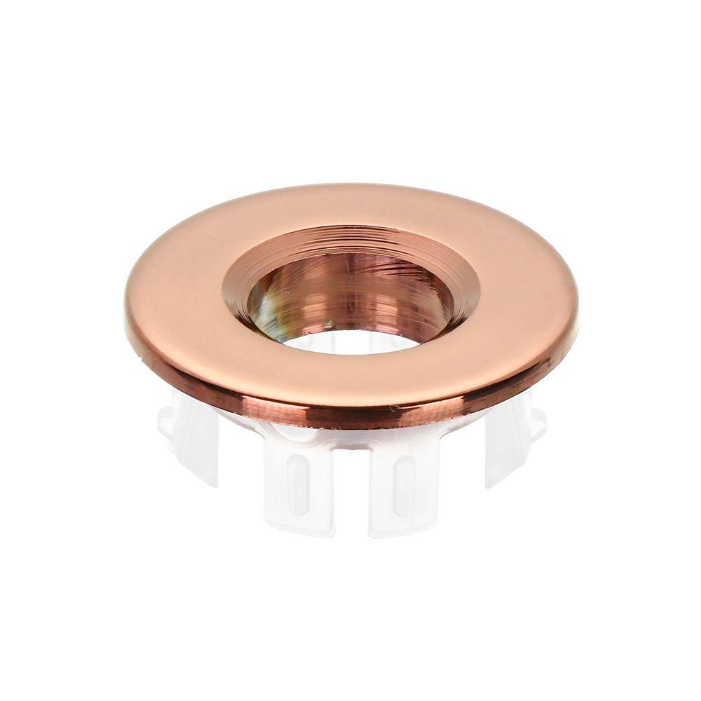 Useful Round Ring Faucet Tub Drain Stopper Overflow Covers Sink Hole Cover Basin Insert Replacement Trim Ring Cap