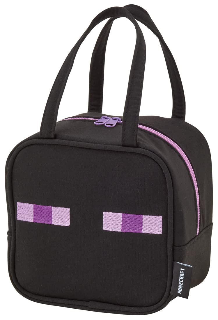 

Skater Insulated Lunch Bag with Mini Minecraft Enderman 32 x 12 x 21cm Pocket, Design, (KNBP1)