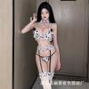 Sexy lingerie pure lust deep three-point cow maid uniform seduction bed passion