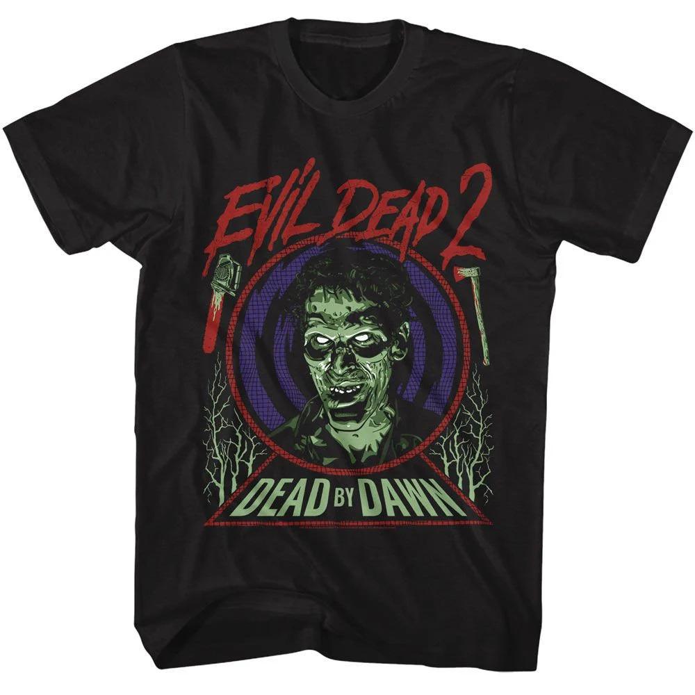 Evil Dead Evil Ash Black TShirt Summer unisex Loose and Breathable cotton Tshirt Top S