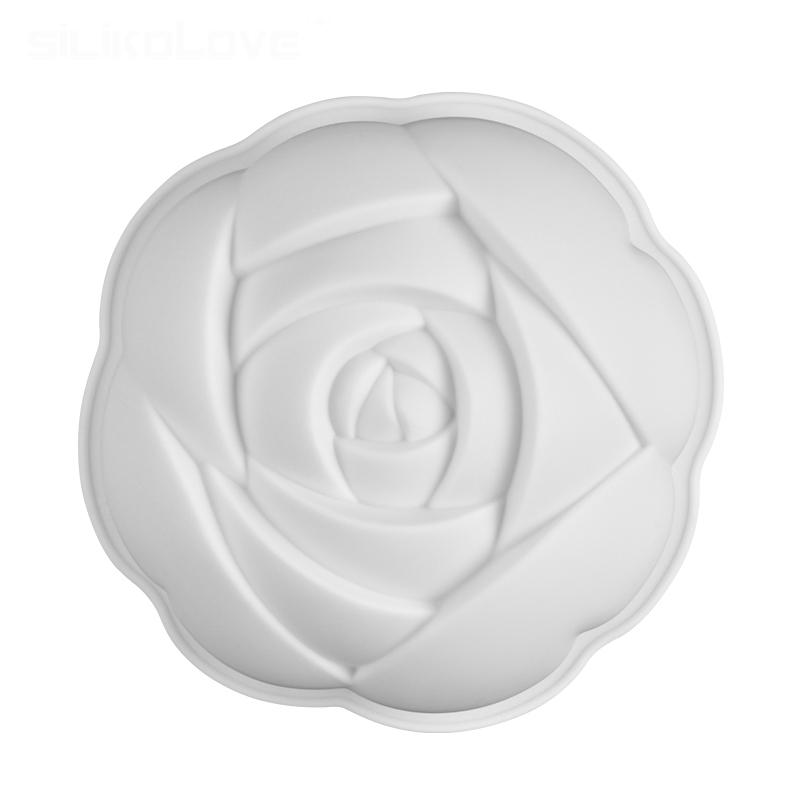 Rose Silicone Forms Cake Mold Silicone Baking Pan Cake Decorating Tools Pastry Mould Design Baking Dish Bakeware