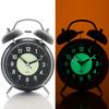 Luminous Metal Ringing Alarm Clock Student and Children Wake Up Artifact Bedroom Bedside Table Top Mechanical Alarm Clock Loud