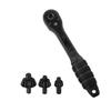 2-In-1 Drill Chuck Ratchet Wrench Two-way Quick Change Adapter Spanner Universal Double Head Chuck Key Replacement Tool