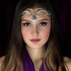 Stonefans Rhinestone Drop Forehead Head Chain Headwear Jewelry Drag Queen Accessories Tribal Belly Dance Headpiece for Women