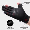 Men's Insulated and Waterproof Winter Half Season Fishing Gloves for WorkersWarm Skiing Gloves Fishing Anti Slip Outdoor Cycling Gloves