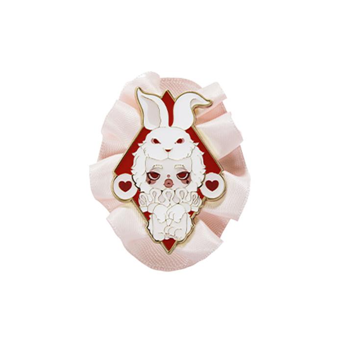 POP MART SKULLPANDA Daily Wonderland Collection Badge Blind Box Products, Single Mystery Box