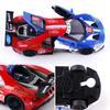 1/32 مقياس فورد V8 GT نموذج سيارة مصبوب لعبة، مركبة لعبة سحب للخلف مع صوت وضوء للأطفال الصغار الأولاد البنات هدية مجموعة