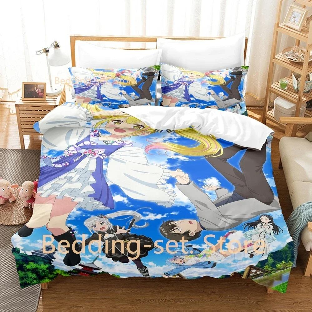 3D Print Anime A Salad Bowl Of Eccentrics Bedding Set Single Twin Full Queen King Size Bed Set Adult Kid Bedroom Duvetcover Sets