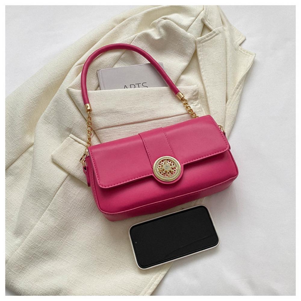 Minority women's diagonal cross hand-held single shoulder small square bag armpit bag